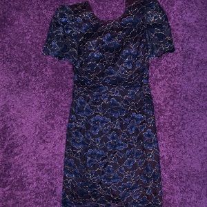 Leslie Fay Evening Dress Petite Size 6- Pre owned